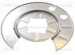 TRISCAN Spritzblech, Bremsscheibe 812581202 Hinterachse links für Tesla