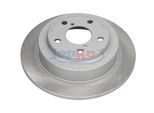 JAPKO Bremsscheibe 61701c Hinterachse voll 266mm 10mm für Subaru