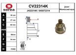 EAI Gelenksatz, Antriebswelle cv22314k für VAG