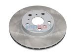 JAPKO Bremsscheibe 60262c Vorderachse belüftet 255mm 22mm für TOYOTA