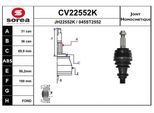EAI Gelenksatz, Antriebswelle cv22552k