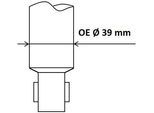 KYB Stoßdämpfer 3438001 Hinterachse für Vaughall Citroën Opel Peugeot