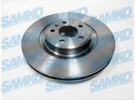 SAMKO Bremsscheibe a1034v belüftet 345mm 29mm für Audi