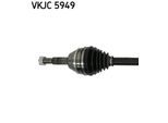 SKF Antriebswelle vkjc5949 Vorderachse links für Ford