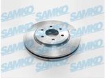 SAMKO Bremsscheibe n2020v belüftet 296mm 28mm für NISSAN