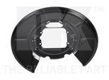 NK Spritzblech, Bremsscheibe 231552 Hinterachse links für BMW