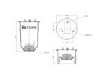 FEBI BILSTEIN Federbalg, Luftfederung 102808 Hinterachse für Iveco