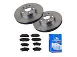 ATE Bremsensatz, Scheibenbremse 142042417 Vorderachse belüftet 255mm 25mm für TOYOTA LEXUS