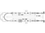 ATE Seilzug, Feststellbremse 24372706262 für Ford