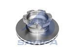 SAMPA Bremsscheibe 052126 Hinterachse innenbelüftet 330mm 34mm für DAF