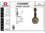 EAI Gelenksatz, Antriebswelle cv22066k für Opel