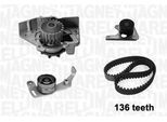MAGNETI MARELLI Wasserpumpe + Zahnriemensatz 341402080001 für Peugeot Fiat Citroën HYUNDAI LANCIA Suzuki