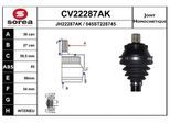 EAI Gelenksatz, Antriebswelle cv22287ak für VAG