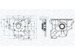 MAGNETI MARELLI Ölpumpe 351516000009 für VAG