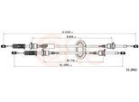 COFLE Seilzug, Schaltgetriebe 112892 für RENAULT