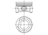 KOLBENSCHMIDT Kolben 99452600 für VW
