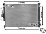 VAN WEZEL Kühler, Motorkühlung 03002157 für Audi
