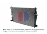 AKS DASIS Kühler, Motorkühlung 010005n für ALFAROME/Fiat/LANCI