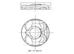 MAHLE Kolben 081pi00110002