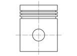 MAHLE Kolben 0121203