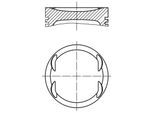 MAHLE Kolben 0157600 für Ford