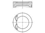 MAHLE Kolben 0122700 für Opel