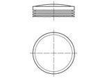 MAHLE Kolben 5039800 für Porsche