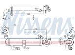 NISSENS Kühler, Abgasrückführung 989434 für Opel Vaughall