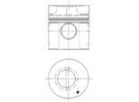 KOLBENSCHMIDT Kolben 93951600 für Mercedes