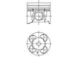 KOLBENSCHMIDT Kolben 41660620 für Opel Fiat