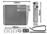 VAN WEZEL Wärmetauscher, Innenraumheizung 59006163 für Volvo