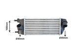 VAN WEZEL Ladeluftkühler 17004391 für Fiat / LANCIA