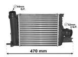 VAN WEZEL Ladeluftkühler 15004013 für DACIA