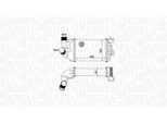 MAGNETI MARELLI Ladeluftkühler 351319205080 für Vaughall