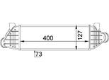 MAHLE Ladeluftkühler ci204000s für Ford