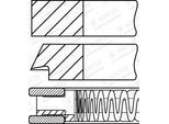 GOETZE ENGINE Kolbenringsatz 0814130710