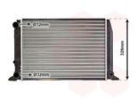 VAN WEZEL Kühler, Motorkühlung 03002028 für Audi