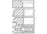 GOETZE ENGINE Kolbenringsatz 0852330000