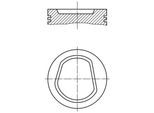 MAHLE Kolben 0304202