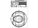 MAHLE Kolben 039pi00123002