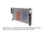AKS DASIS Kühler, Motorkühlung 120068n für Mercedes