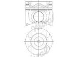 NÜRAL Kolben 8742740030 für Zylinder 4-6 Mercedes