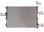 VAN WEZEL Kühler, Motorkühlung 30012730 für Mercedes
