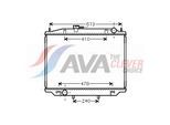 AVA QUALITY COOLING Kühler, Motorkühlung dn2300 für NISSAN Ford
