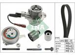 INA Wasserpumpe + Zahnriemensatz 530075930 für VW Audi