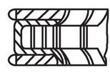 MAHLE Kolbenringsatz 00106n0 für Mercedes