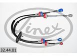 LINEX Seilzug, Schaltgetriebe 324401 links für Opel