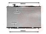 VAN WEZEL Kühler, Motorkühlung 25002226 für HONDA