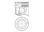 KOLBENSCHMIDT Kolben 41078600 für Iveco