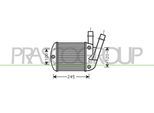 PRASCO Ladeluftkühler ft122n001 für Fiat